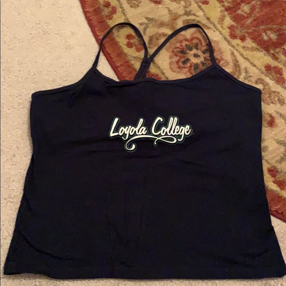 Champion Loyola College Built In Bra Workout Tank